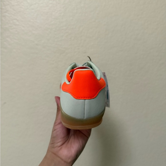 adidas Mint Green and Orange Sneakers - Picture 5 of 6